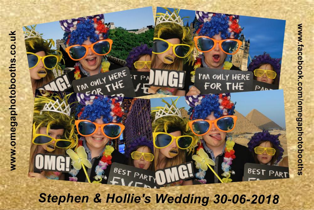 Stephen & Hollie's Wedding | View more photos from the event at gallery.omegaphotobooths.co.uk/u/OmegaPhotobooths/Stephen-Hollies-Wedding